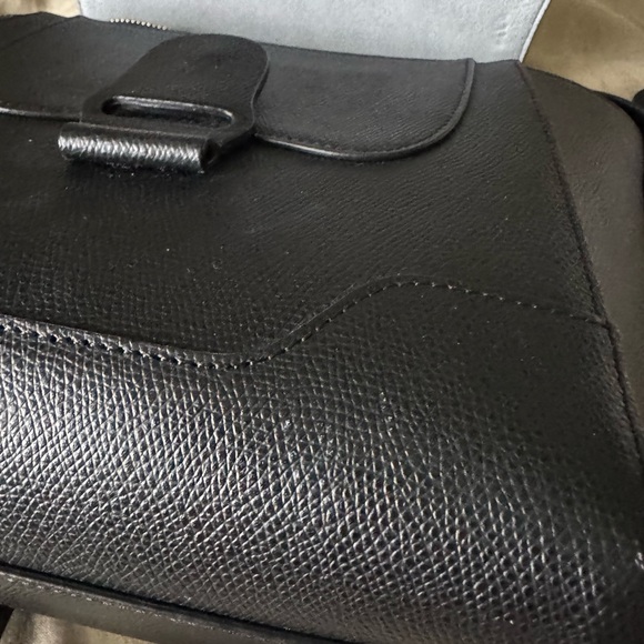 Senreve Mini Maestra - Black Pebbled Leather with Gold Hardware - Picture 9 of 10